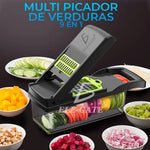 Multi Grater Manual Chopper for Fruits and Vegetables 9 in 1