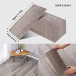 Pegatina de Piso Vinílica con Diseño de Madera o Cemento – Autoadhesiva, Gruesa e Impermeable