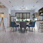 Pegatina de Piso Vinílica con Diseño de Madera o Cemento – Autoadhesiva, Gruesa e Impermeable