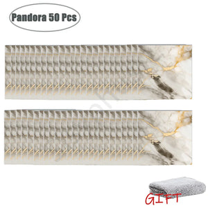 tickers tipo mármol para paredes (azulejos de PVC)
