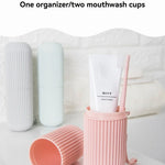 Portable Toothpaste Toothbrush Protect Holder Case Travel Camping Storage Box Protect Toothbrush Toothpaste from Dirt and Damage