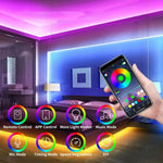 Tira LED Neón RGB Impermeable (1‑5m) con Control App