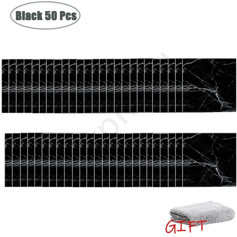 tickers tipo mármol para paredes (azulejos de PVC)