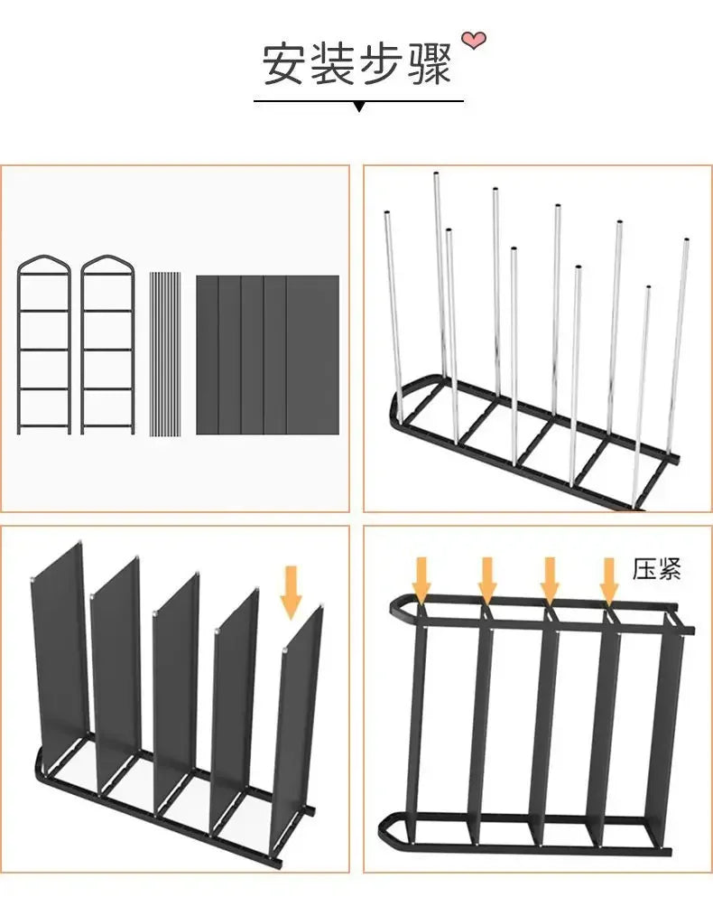 Detachable Shoe Cabinet Dormitory Dust Storage Multi-layer Shoe Rack, Space-saving Artifact, Folding Shoe Cabinet Removable