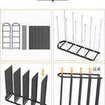 Detachable Shoe Cabinet Dormitory Dust Storage Multi-layer Shoe Rack, Space-saving Artifact, Folding Shoe Cabinet Removable