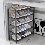 Detachable Shoe Cabinet Dormitory Dust Storage Multi-layer Shoe Rack, Space-saving Artifact, Folding Shoe Cabinet Removable
