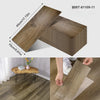 Pegatina de Piso Vinílica con Diseño de Madera o Cemento – Autoadhesiva, Gruesa e Impermeable