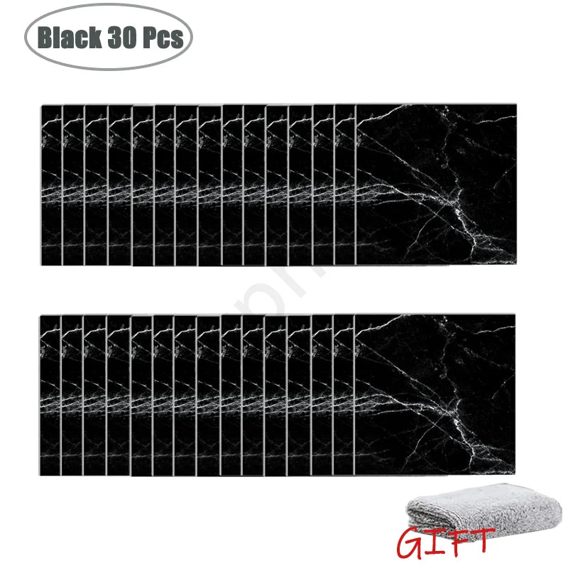 tickers tipo mármol para paredes (azulejos de PVC)