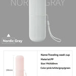 Portable Toothpaste Toothbrush Protect Holder Case Travel Camping Storage Box Protect Toothbrush Toothpaste from Dirt and Damage