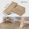 Pegatina de Piso Vinílica con Diseño de Madera o Cemento – Autoadhesiva, Gruesa e Impermeable