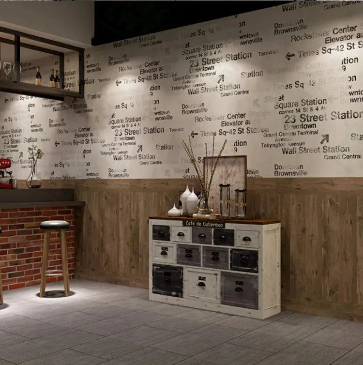 Pegatina de Piso Vinílica con Diseño de Madera o Cemento – Autoadhesiva, Gruesa e Impermeable