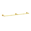 Wall Mounted 180cm Industrial Pipe Clothes Hanging Rail Rod Garment Rack Detachable