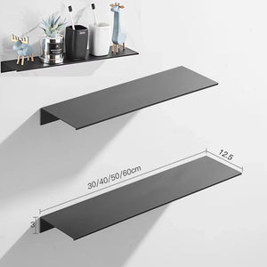 Estantería flotante de aluminio (30/40/50 cm)