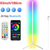 Lámpara de esquina inteligente Tuya de piso 160 cm (RGB, Alexa)