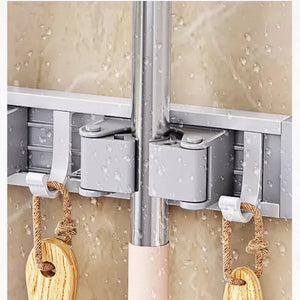 Organizador de Escobas y Trapeadores de Pared Hero