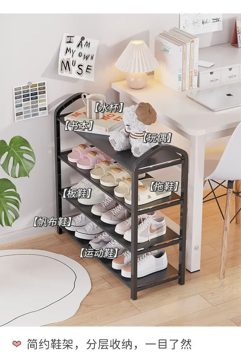 Detachable Shoe Cabinet Dormitory Dust Storage Multi-layer Shoe Rack, Space-saving Artifact, Folding Shoe Cabinet Removable