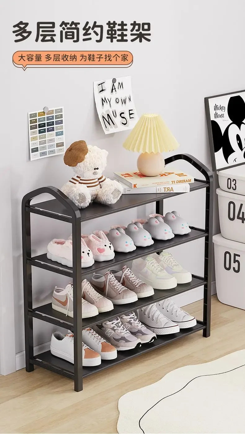 Detachable Shoe Cabinet Dormitory Dust Storage Multi-layer Shoe Rack, Space-saving Artifact, Folding Shoe Cabinet Removable
