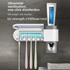 Portacepillos de Dientes con Esterilizador UV Solar