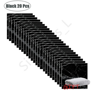 tickers tipo mármol para paredes (azulejos de PVC)