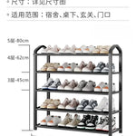 Detachable Shoe Cabinet Dormitory Dust Storage Multi-layer Shoe Rack, Space-saving Artifact, Folding Shoe Cabinet Removable