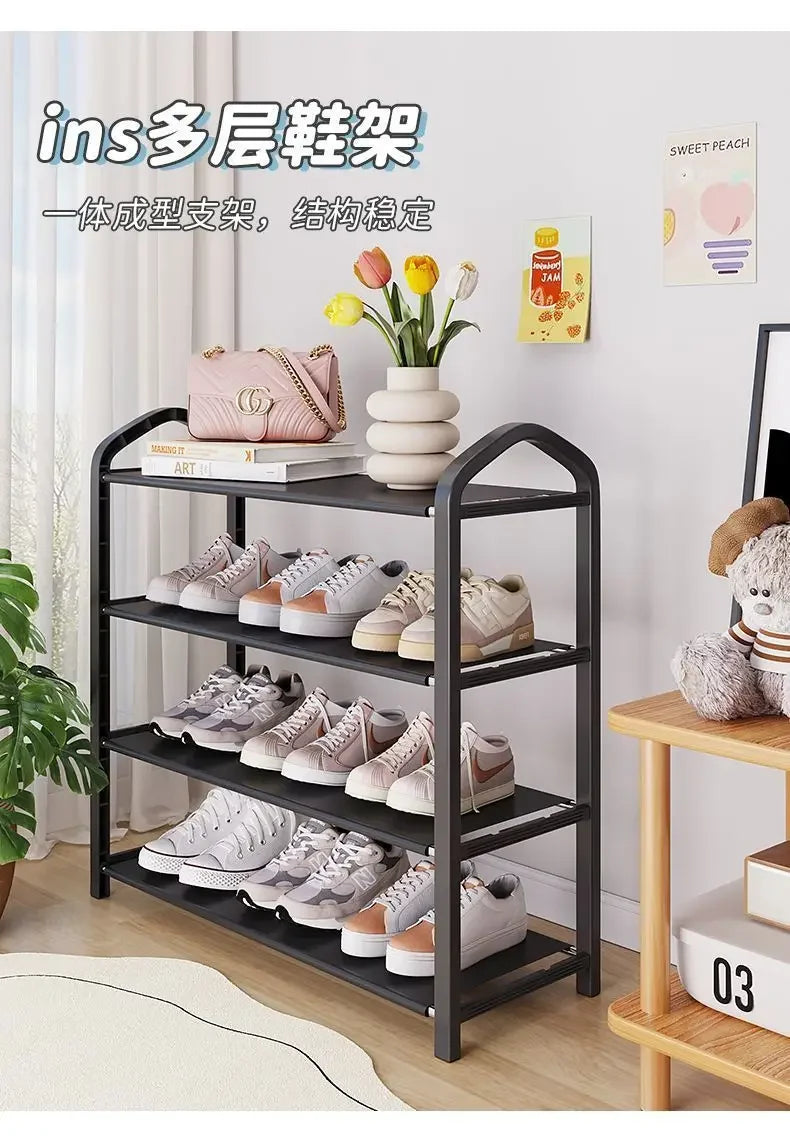 Detachable Shoe Cabinet Dormitory Dust Storage Multi-layer Shoe Rack, Space-saving Artifact, Folding Shoe Cabinet Removable